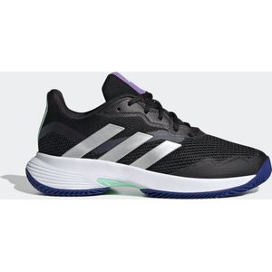 adidas Performance CourtJam Control Clay Tennisschoenen - Dames - Zwart- 39 1/3