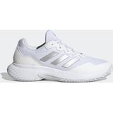 adidas Gamecourt 2.0 Tennis Sneakers dames, ftwr white/silver met./ftwr white, 41 1/3 EU