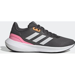 Adidas Performance Runfalcon 3.0 Hardloopschoenen Grijs/Wit/Roze