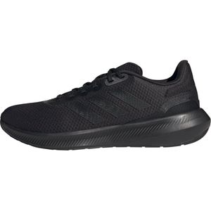 adidas Runfalcon 3.0 Wide, sneakers voor heren, Core Black/Core Black/Carbon, 42 2/3 EU, Core Black Core Black Carbon