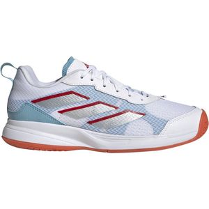 Adidas Avaflash Tennisbannen Schoenen Wit,Blauw EU 38 2/3 Vrouw