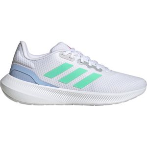 adidas Runfalcon 3.0 W, Shoes-Low (Non Football) dames, Ftwr White Pulse Mint Blue Dawn, 41.5 EU