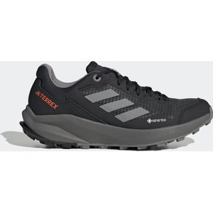 adidas Terrex Trailrider Gtx W, lage schoenen (non-football) dames, Zwart Grijs Drie Grijs Vier Kern