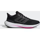 Adidas - Ultrabounce - Hardloopschoenen - Zwart - Textiel - Vetersluiting