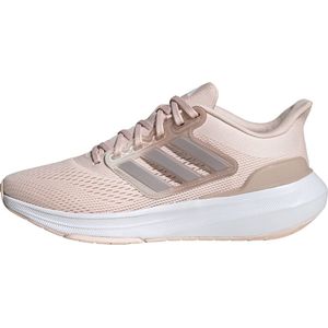 adidas Ultrabounce schoenen, hardloopschoenen voor dames, Wonder Quartz Taupe Met Ftwr White, 40.5 EU