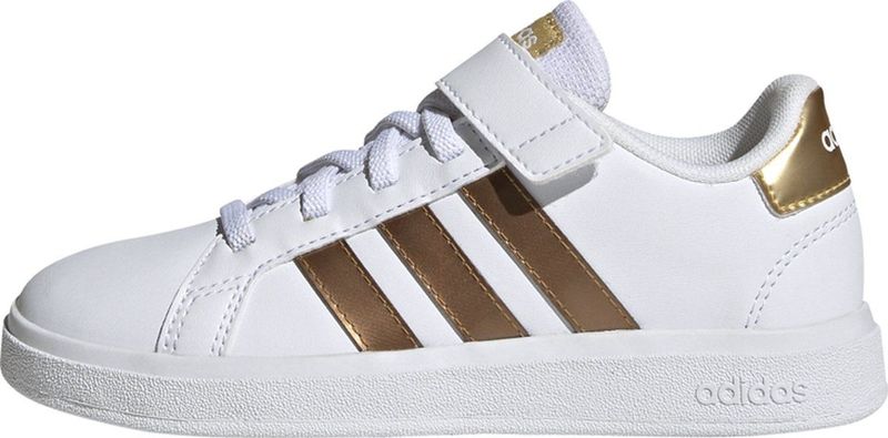 adidas Performance Schoenen - Grand Rechtbank 2.0 EL - Wit/Goud - adidas Performance - 28 - Schoenen