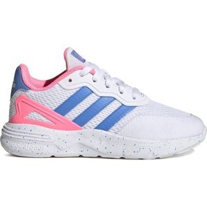 adidas Nebzed K Sneakers uniseks-kind, ftwr white/blue fusion/beam pink, 38 EU
