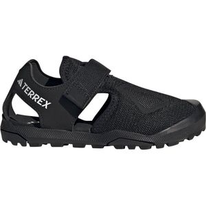 adidas Terrex Captain Toey 2.0 K, uniseks sandalen voor volwassenen, zwart/zwart/FTWBLA, 39 1/3 EU, Veelkleurig (Negbás Negbás Ftwbla), 39.5 EU