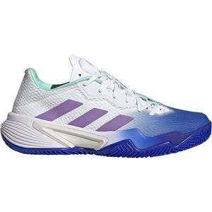 Adidas Barricade Clay Tennisbannen Schoenen Wit,Blauw EU 38 Vrouw