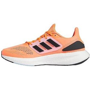 adidas Heren Pureboost 22 Sneakers, Solar Red/Carbon/Ftwr White, 41 2/3 EU