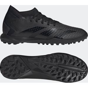 adidas Performance Predator Accuracy.3 Turf Voetbalschoenen - Unisex - Zwart- 46