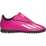 Adidas - X Speedportal.4 - Voetbalschoenen - Roze - Synthetisch Bovenwerk