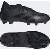 adidas Performance Predator Accuracy.3 Firm Ground Voetbalschoenen - Kinderen - Zwart- 37 1/3