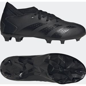 adidas Performance Predator Accuracy.3 Firm Ground Voetbalschoenen - Kinderen - Zwart- 37 1/3