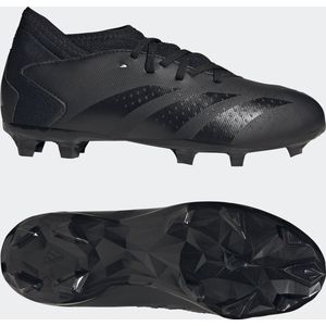 adidas Predator Accuracy.3 Firm Ground Boots, voetbalschoenen, uniseks, kinderen en jongens, Core Black Core Black Ftwr White, 31 EU