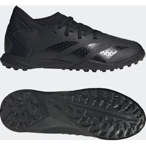 adidas Predator Accuracy.3 Turf, voetbalschoenen, uniseks, voor kinderen en jongens, Core Black Core Black Ftwr White, 30 EU