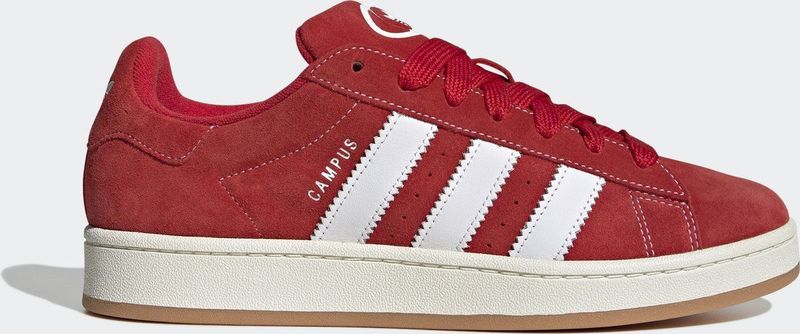 Adidas - Campus - Sneakers - Rood - Suède