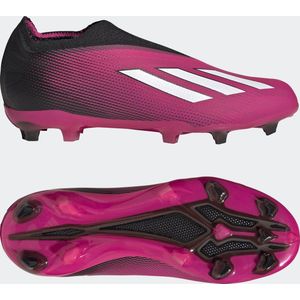 adidas Performance X Speedportal+ Firm Ground Voetbalschoenen - Kinderen - Roze - 35 1/2