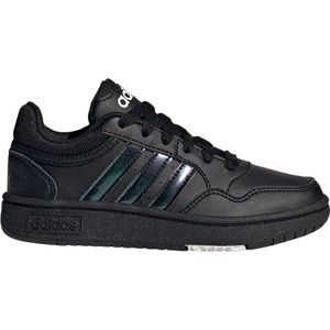 adidas Uniseks-Kind Hoops Sneakers, Core Black/Core Black/Ftwr White, 31 EU