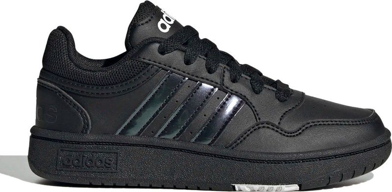 adidas Uniseks-Kind Hoops Sneakers, Core Black/Core Black/Ftwr White, 36 2/3 EU