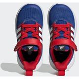 adidas Sportswear adidas x Marvel FortaRun 2.0 Spider-Man Cloudfoam Schoenen met Elastische Veters en Klittenband - Kinderen - Blauw - 21