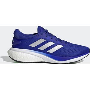adidas Supernova 2.0 Sneakers voor heren, Blauw glanzend blauw zilver met Ftwr White, 40 2/3 EU