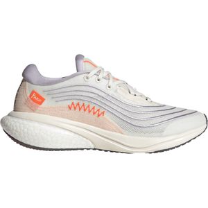 adidas Supernova 2 x Parley W Sneakers voor dames, Niet-geverfd zilver violet impact oranje, 40.5 EU