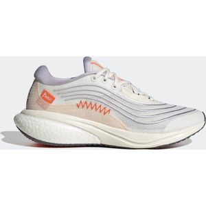 adidas Supernova 2 x Parley W Sneakers voor dames, Niet-geverfd zilver violet impact oranje, 39.5 EU