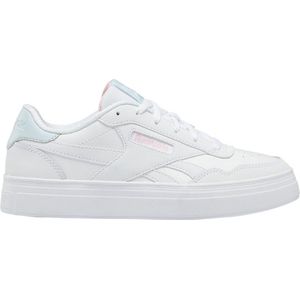REEBOK CLASSICS Court Advance Bold Sneakers Dames - Ftwr White / Glass Blue / Pink Glow - EU 35.5