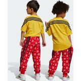 Adidas Lk Disney Broek - Katoenen Jacquard - Losse Pasvorm - Zwart