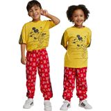 Adidas Lk Disney Broek - Katoenen Jacquard - Losse Pasvorm - Zwart