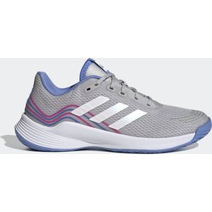 adidas Dames Novaflight Volley Sneakers, Grey Two/Ftwr White/Silver Dawn, 43 1/3 EU