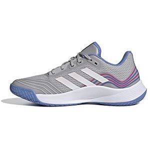 adidas Dames Novaflight Volley Sneakers, Grey Two/Ftwr White/Silver Dawn, 44 2/3 EU