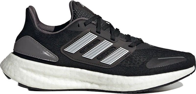 Adidas Pureboost 22 H.rdy Hardloopschoenen - Grijs - Textiel - Vetersluiting - Warmte.RDY - Gemaakt van Gerecyclede Materialen