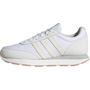adidas Run 60s 3.0 Lifestyle Running dames hardloopschoenen, ftwr white/chalk white/crystal white, 37 1/3 EU