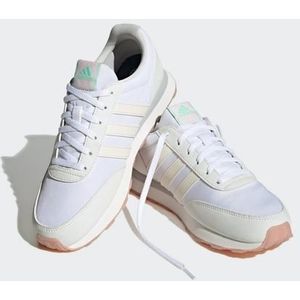 adidas Run 60s 3.0 Lifestyle Running dames hardloopschoenen, ftwr white/chalk white/crystal white, 36 EU