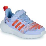 adidas Uniseks kinderen Fortarun 2.0 Moana El I Sneakers, Blue Dawn Semi Impact Oranje Helder Roze, 23 EU
