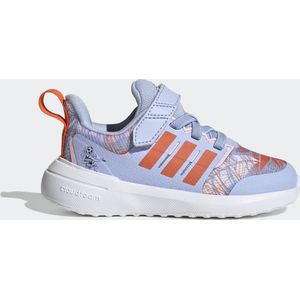 adidas Sportswear adidas x Disney FortaRun 2.0 Moana Cloudfoam Schoenen met Elastische Veters en Klittenband - Kinderen - Blauw - 23