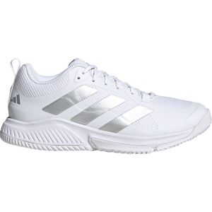 adidas Court Team Bounce 2.0 dames Sneakers,ftwr white/silver met./grey one,38 EU