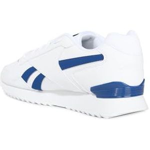 Reebok Unisex Glide Ripple Clip Sneaker, Ftwr Wit Vector Blauw Ftwr Wit, 39 EU