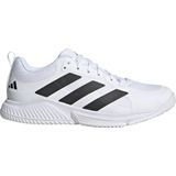 adidas Heren Court Team Bounce 2.0 Sneaker, zwart, 10,5 UK, Zwart, 45 1/3 EU