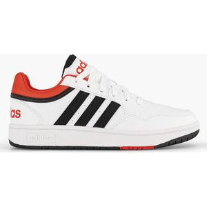 Adidas - Hoops 3.0 - Schoenen - Zwart - Synthetisch Leer/Textiel - Kindermodel