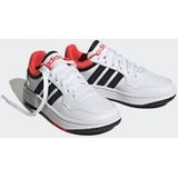 adidas Sportswear Hoops 3.0 sneakers wit/zwart/rood