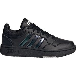 adidas Uniseks-Kind Hoops Sneakers, Core Black/Core Black/Ftwr White, 30 EU