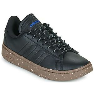 Sneakers in leer Grand Court Alpha ADIDAS SPORTSWEAR. Leer materiaal. Maten 44. Zwart kleur