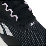 Reebok Dames Nanoflex Tr 2.0 Sneaker, Core Zwart Schoeisel Wit Paars Oasis, 38.5 EU