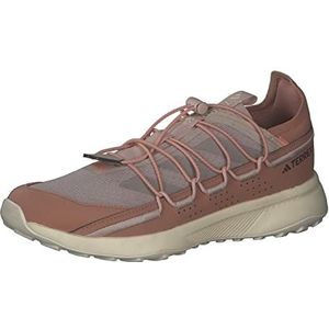 adidas Terrex Voyager 21 W wandelschoenen voor dames, Bruin (Wonder Taupe Taupe Met Impact Orange), 36 EU