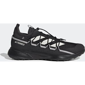 Adidas - Heren wandelschoenen - Voyager 21 Black/White voor Heren - Maat 8,5 UK - Zwart