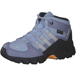 adidas Terrex Mid Gore-Tex zachte laarzen & enkellaarzen, uniseks, kinderen, Blue Dawn/Grey One/Solar Gold