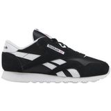 Reebok - Classic Sneakers - Zwart - Leer/Textiel - Vetersluiting